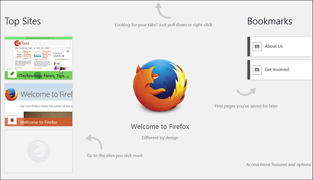 Firefox operētājsistēmai Windows 8 Touch Beta ir pieejams publiskai pārbaudei