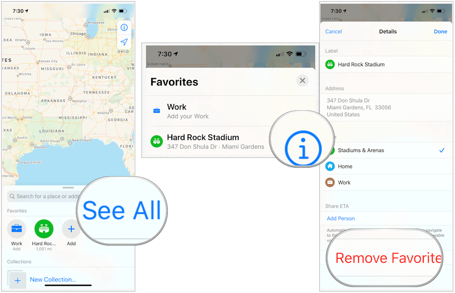 Apple Maps noņem izlasi