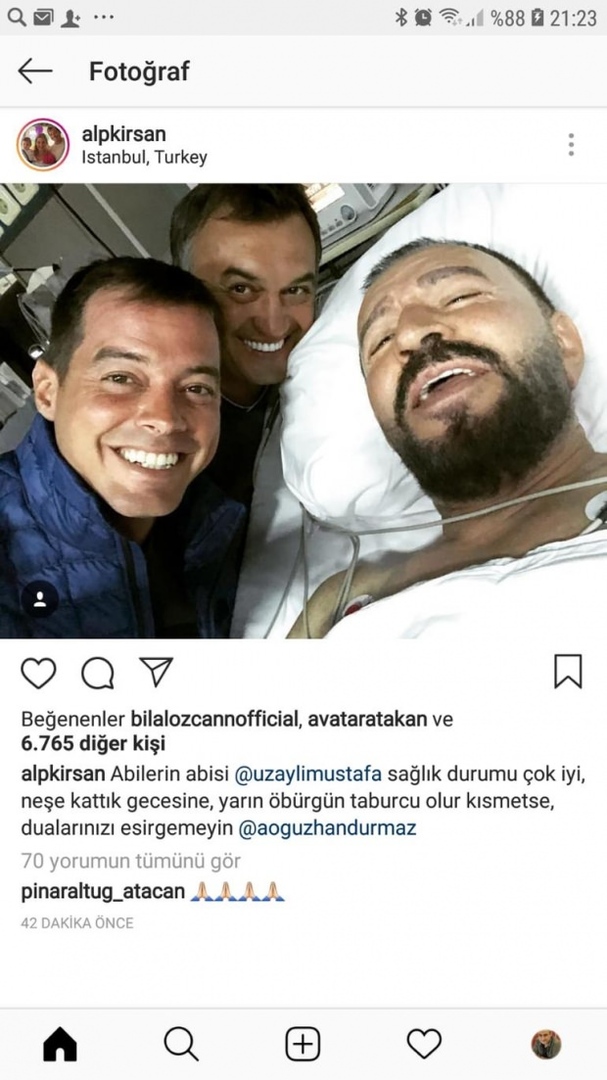 Pirmā fotogrāfija no Mustafa Topal, kurai bija sirdslēkme!