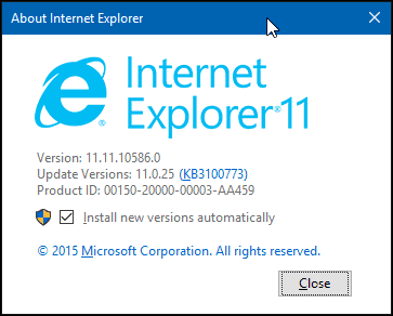 Microsoft izbeidz Internet Explorer vecāko versiju atbalstu