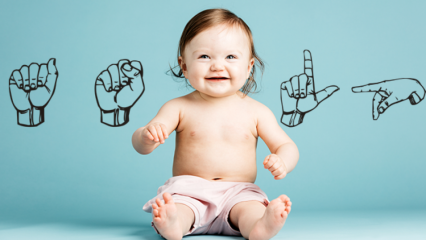 Kas jādara zīdaiņiem, kuri nevar runāt? Kādas ir mazuļa zīmju valodas priekšrocības?