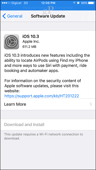 Apple iOS 10.3 - vai jums vajadzētu veikt jaunināšanu un kas tajā ir iekļauts?