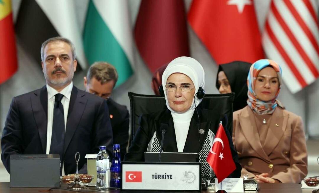 Pirmā lēdija Erdoana vērsa uzmanību uz palestīniešu bērniem ar savu Pasaules bērnu tiesību dienas ierakstu!