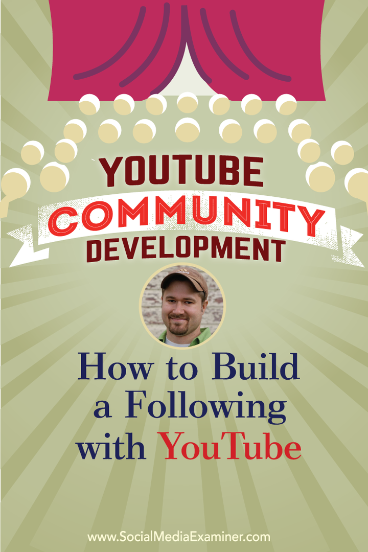 YouTube kopienas izstrāde: kā veidot sekotāju vietnē YouTube: sociālo mediju eksaminētājs