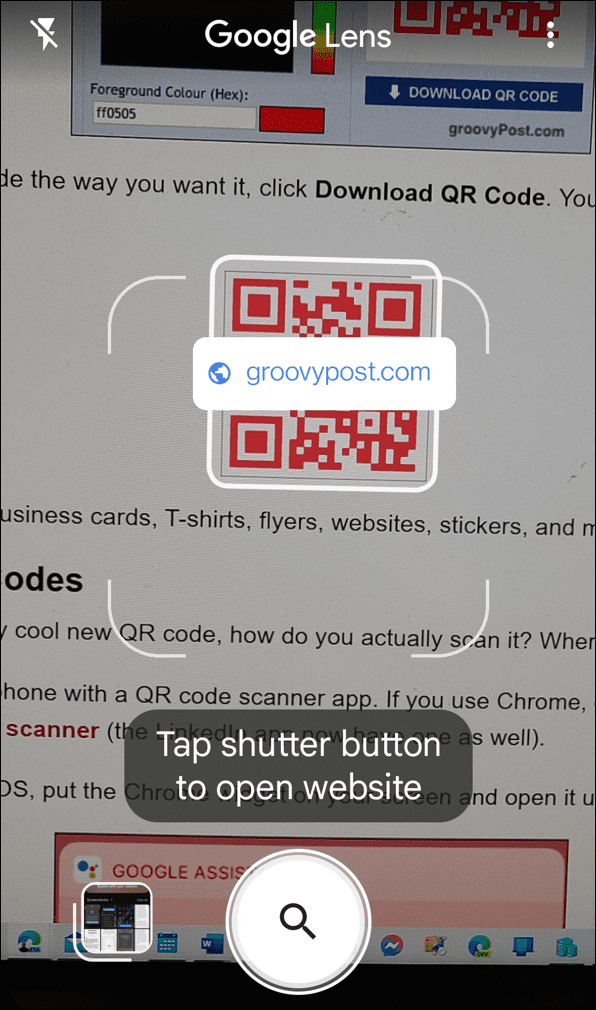 Skenējiet QR kodus Android ierīcē