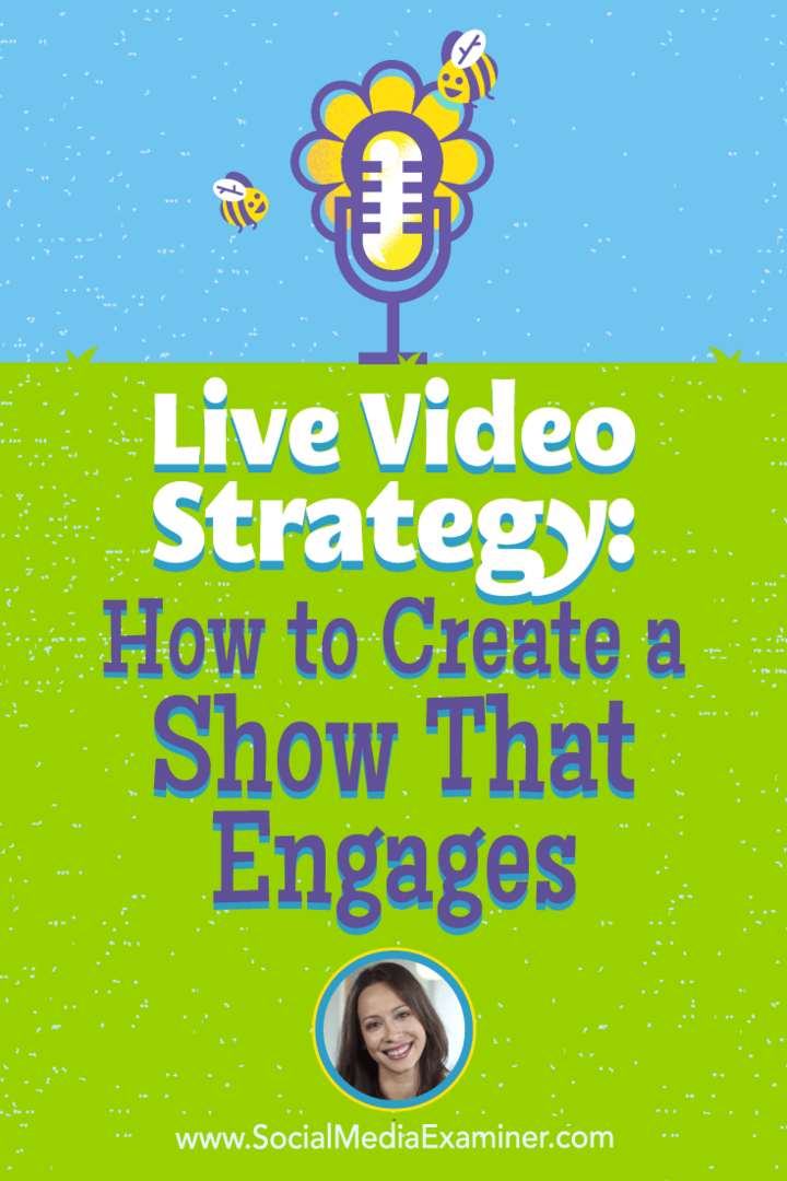 Tiešraides video stratēģija: kā izveidot šovu, kas piesaista: sociālo mediju pārbaudītājs