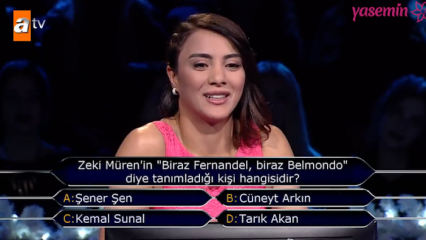 Sabriye Şengül atstāja zīmi tam, kurš vēlas būt miljonārs