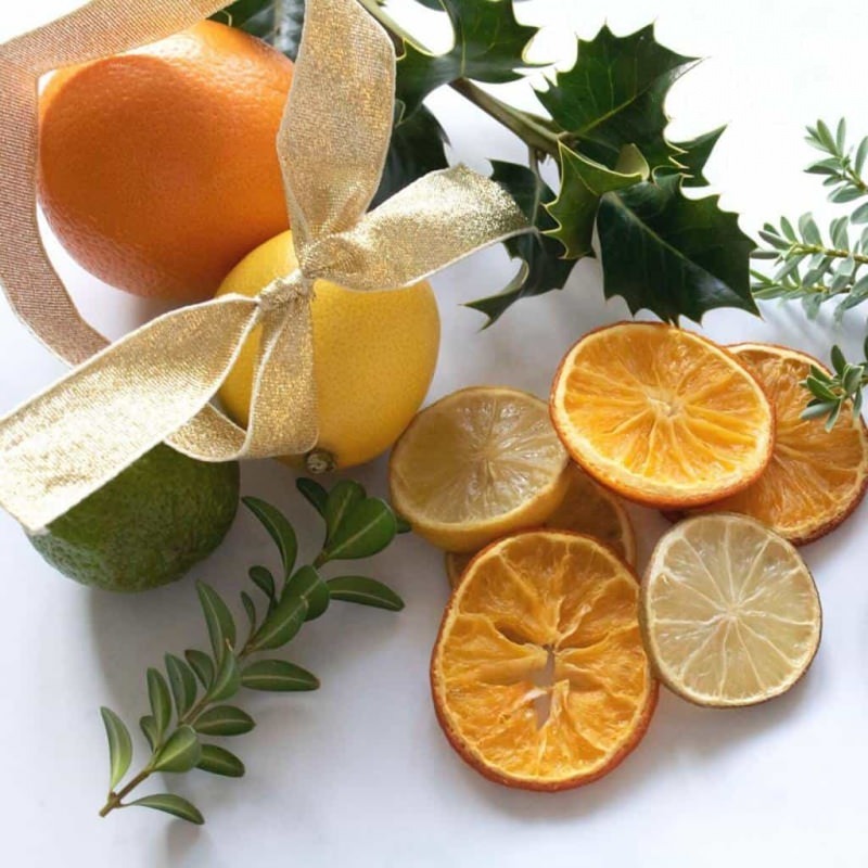 Apelsīnu žāvēšanas tehnika