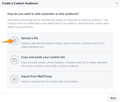 facebook izveidot pielāgotu auditoriju
