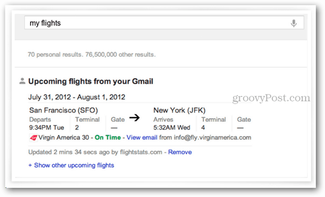 Kā iespējot Gmail rezultātus Google meklēšanā
