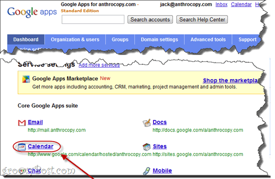 Atklāt privātās adreses URL Google Apps kalendārā
