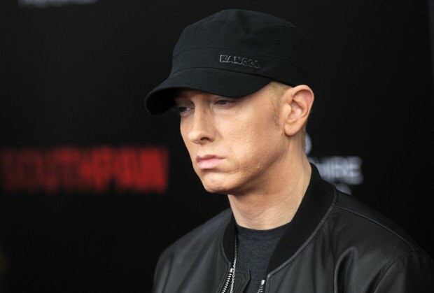 Slavenā repa zvaigzne Eminems kļuva par tiesas prāvu par savu anti-Trump dziesmu!
