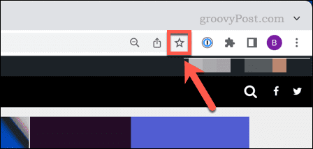 Google Chrome grāmatzīmes ikona