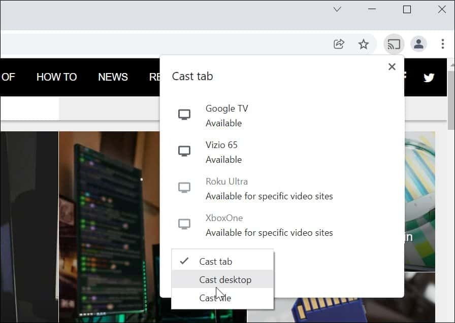Apraidiet operētājsistēmu Windows 11 Chromecast ierīcē