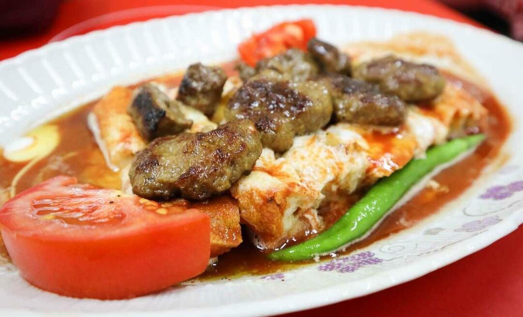 Kā pagatavot Eskisehir balaban kebabu? Labākā rūgteno kotletes recepte