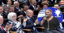 Dziedātāja Kibarije prezidentam Erdoanam un Emine Erdogan: upurē jūs Radītājam