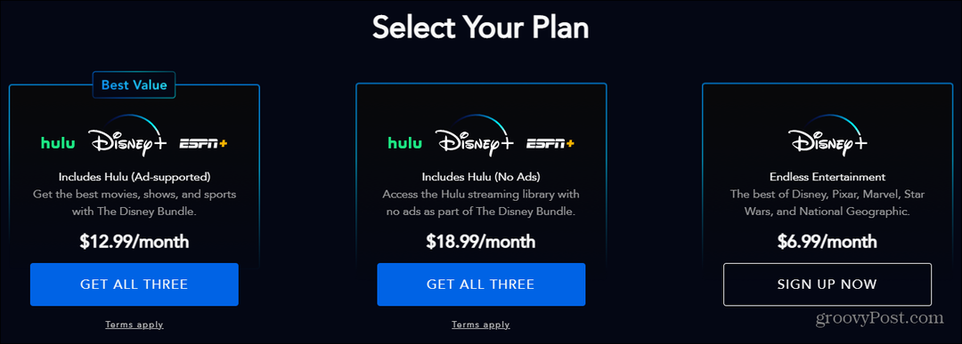 Disney Plus pievieno jaunu komplekta plānu ar Hulu bez reklāmām
