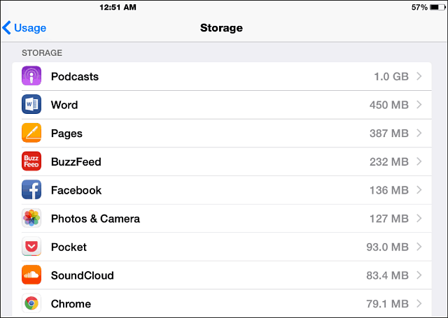 iOS 8 krātuve