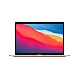 2020. gada Apple MacBook Air ar Apple M1 mikroshēmu (13 collu, 8 GB RAM, 256 GB SSD atmiņa) - zelts