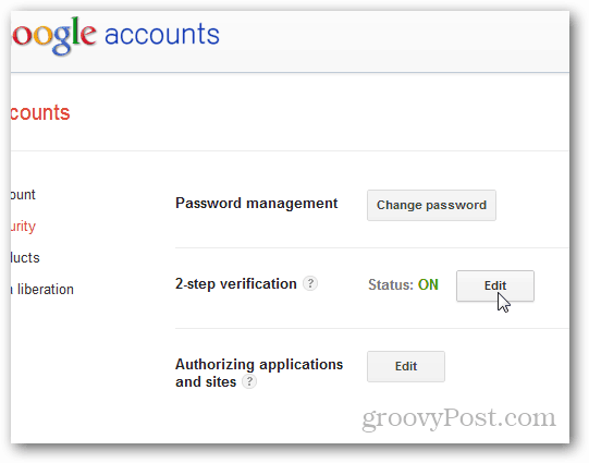 Kā iespējot Google autentifikatora lietotni jūsu Google kontam