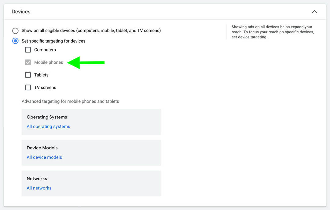 how-to-configure-device-targeting-using-youtube-shorts-ads-open-devices-panel-set-specific-targeting-for-devices-mobile-phones-select-operating-systems-models-network-example- 4