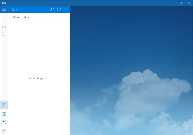 Lietotne Windows 10 Mail