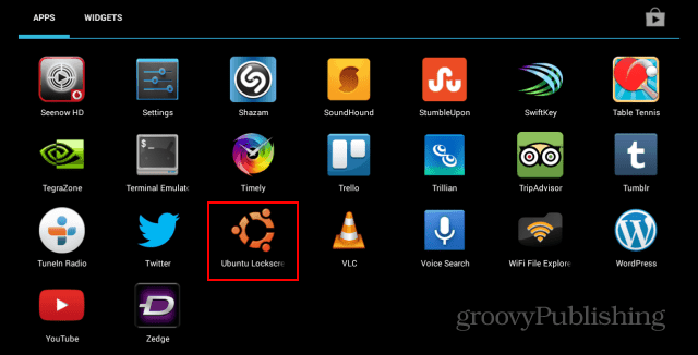 Ubuntu Lockscreen ikona