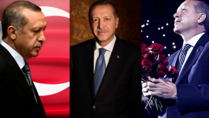 Prezidentam Erdoganam, vienam no slavenajiem māksliniekiem, pārsteiguma dzimšanas dienas svinības