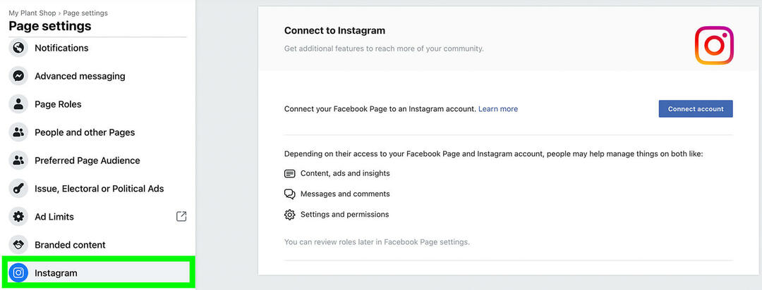 kā-to-facebook-biznesa-lapas-optimizācijas-saite-instagram-konta-15. darbība