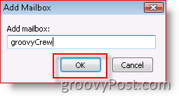 Pievienojiet pastkasti programmai Outlook 2007:: groovyPost.com