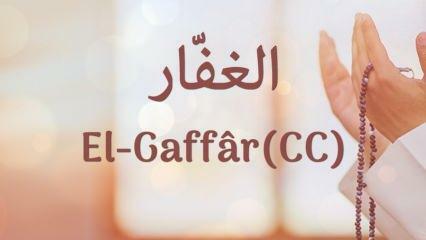 Ko nozīmē “al Gafars”? Kādi ir vārda Al-Ghaffar tikumi? Esmauls Husna al-Gafars...