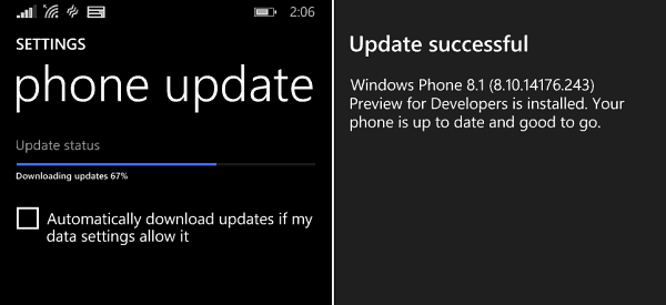 Microsoft atjaunina Windows Phone 8.1 izstrādātājiem