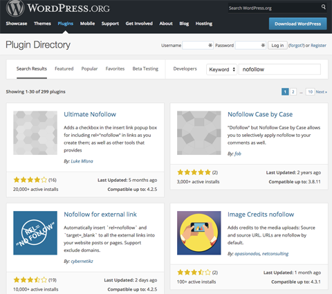 nofollow spraudņi WordPress