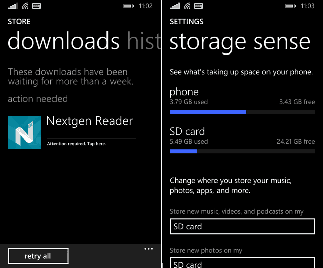 Pārvietojiet lietotnes no SD kartes uz tālruni Windows Phone 8.1