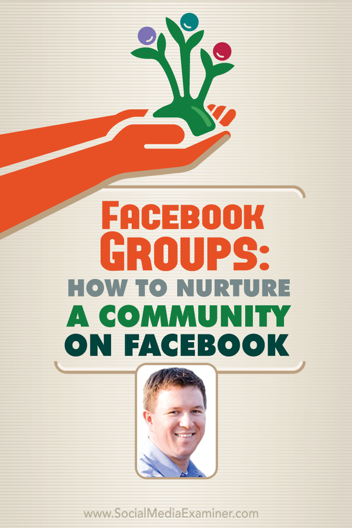 Facebook grupas: kā kopt kopienu Facebook: sociālo mediju eksaminētājs