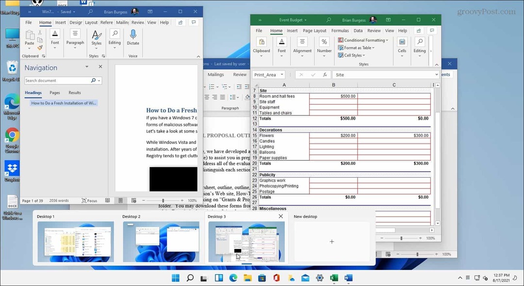 Kā lietot virtuālos galddatorus operētājsistēmā Windows 11