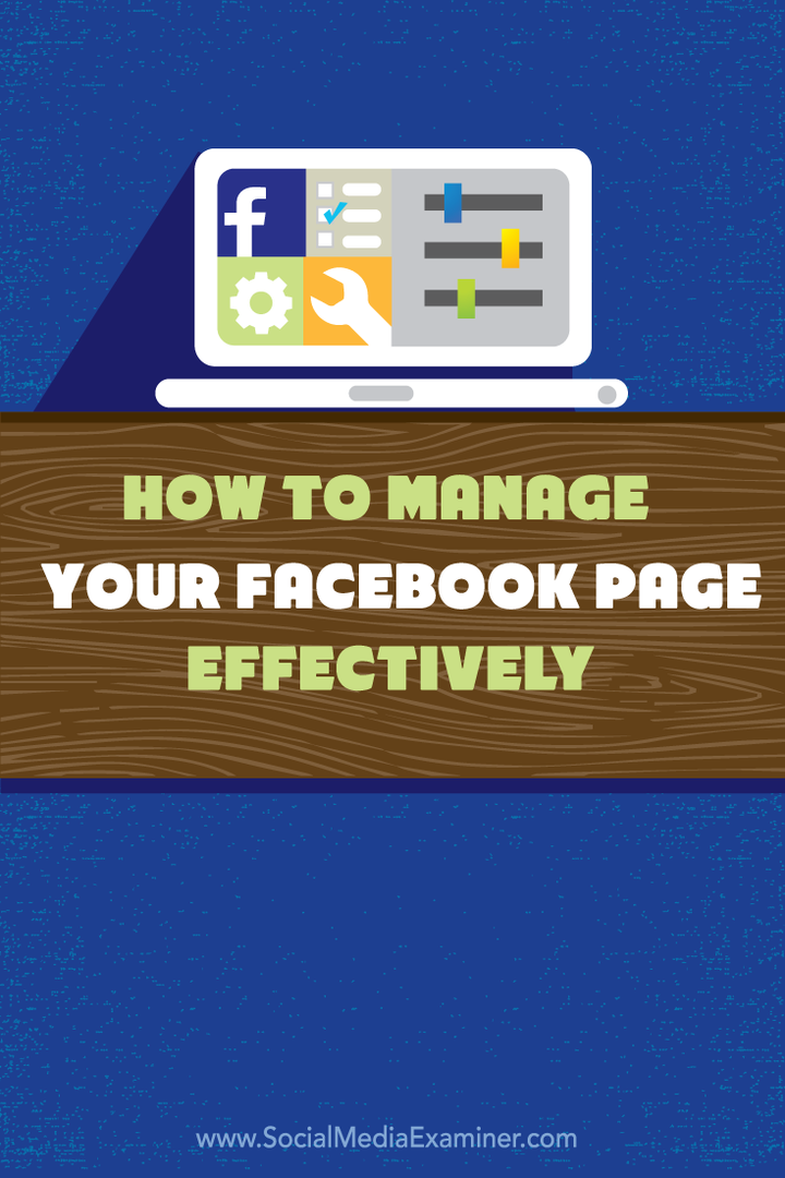 Kā efektīvi pārvaldīt savu Facebook lapu: sociālo mediju pārbaudītājs