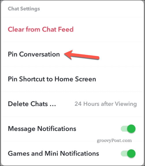 Piespraudiet sarunu pakalpojumā Snapchat