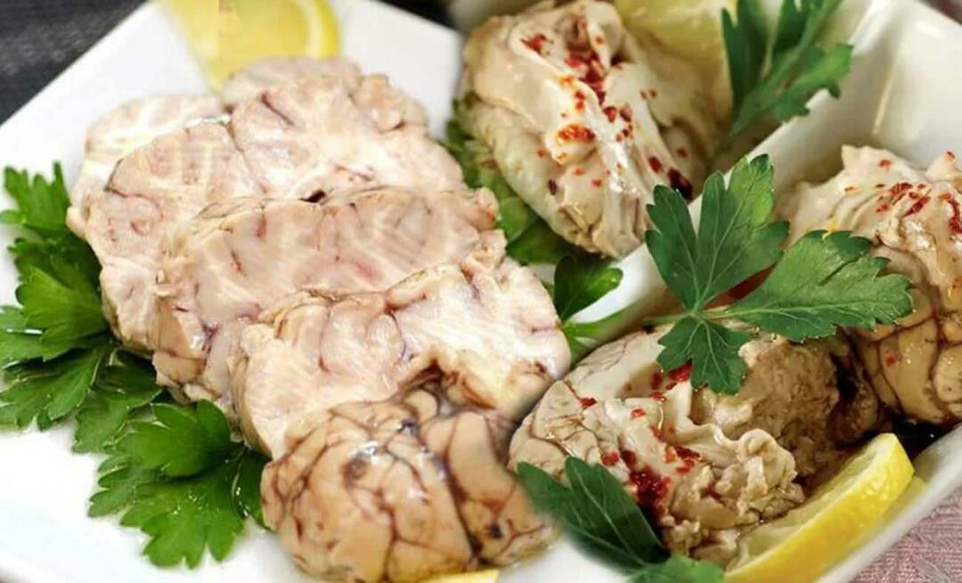 Kā pagatavot smadzeņu salātus? Auksto smadzeņu salātu recepte! MasterChef smadzeņu salāti