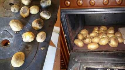 Garšīga kartupeļu recepte cepeškrāsnī! Veseli kartupeļi tiek pagatavoti minūtēs?