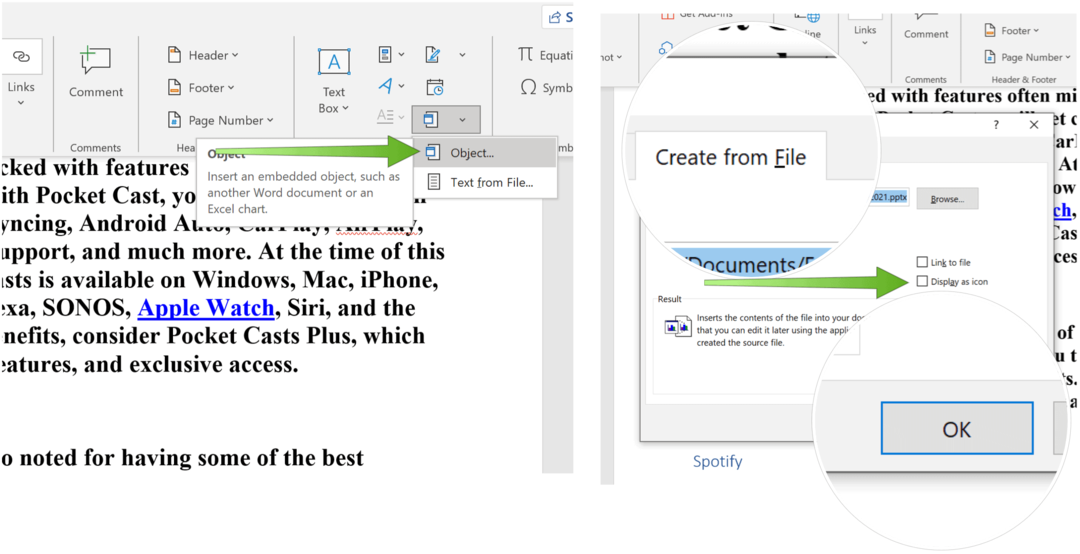 Iegult PowerPoint slaidu Powerpoint izveide no faila