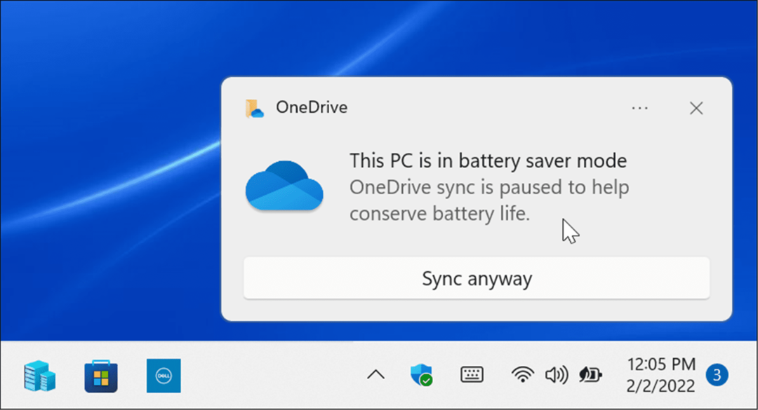 akumulatora taupīšanas režīms OneDrive sinhronizācija apturēta