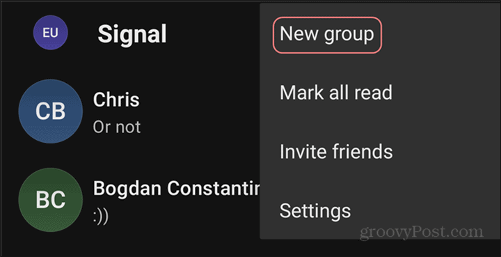WhatsApp to Signal Groups jauns