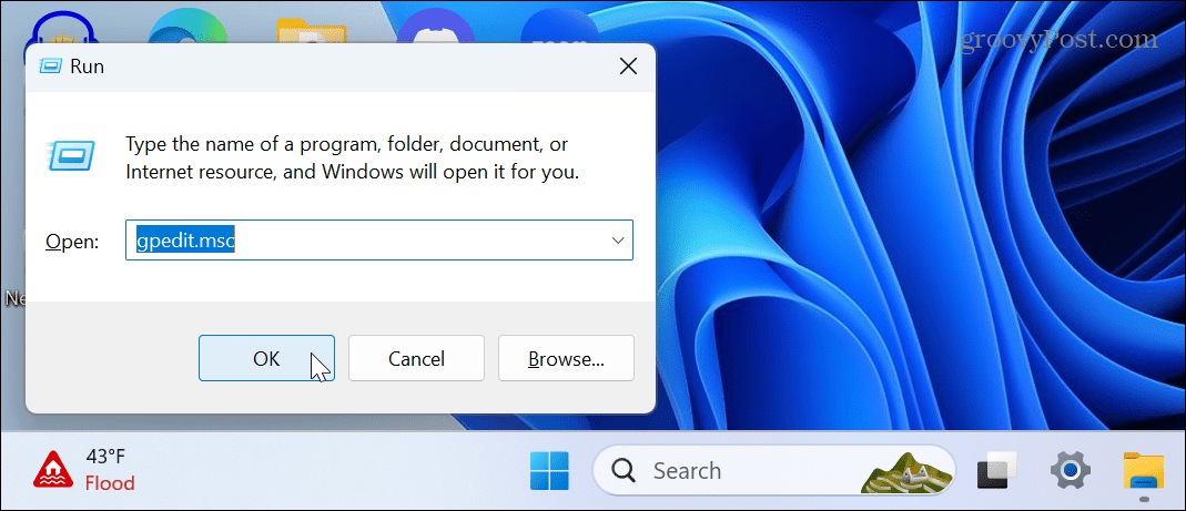 Atspējojiet komandu uzvedni operētājsistēmā Windows