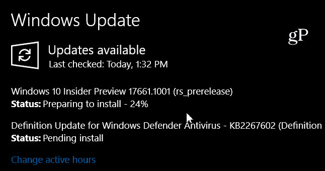 Windows 10 Redstone 5 priekšskatījums Build 17661