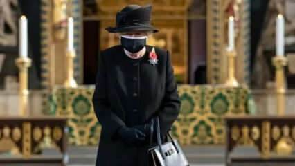 Karaliene Elizabete pirmo reizi publiski tika parādīta maskā