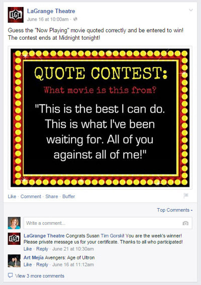 facebook lapas citātu konkurss