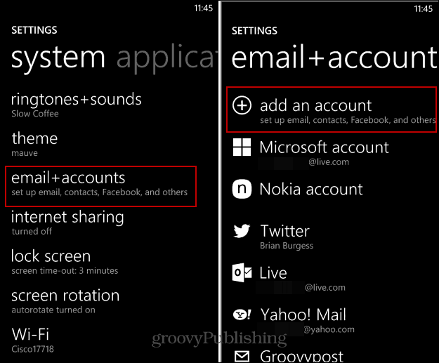 Windows Phone 8 iestatījumi