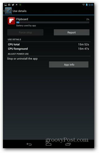 Informācija par lietotni Nexus 7