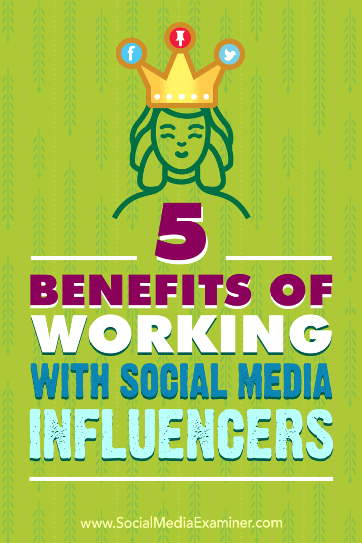 5 ieguvumi, strādājot ar sociālo mediju ietekmētājiem, Šeins Bārkers sociālajos tīklos.